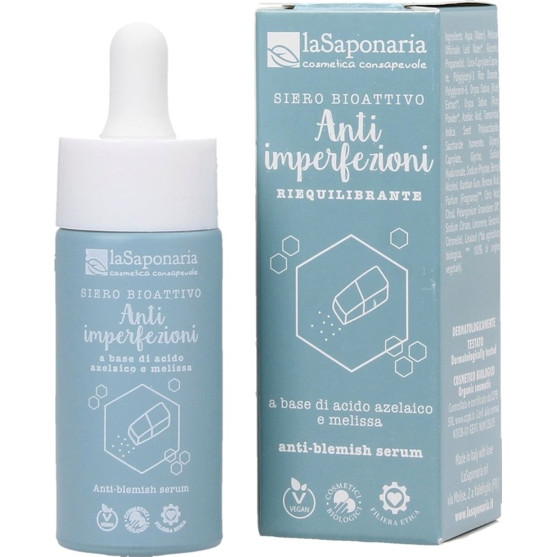 La Saponaria  Siero Bio Attivo Anti Imperfezioni  Anti-Imperfezioni