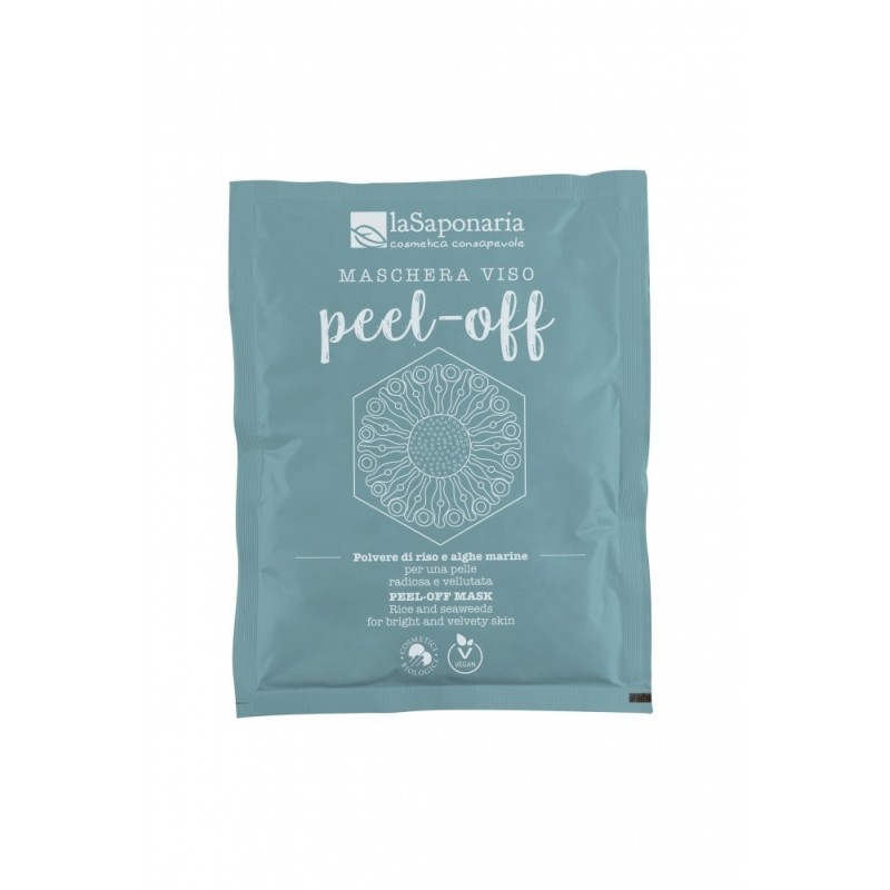 Masque Peel-Off Bio La Saponaria Les masques   Disponible sur Yumibio.com