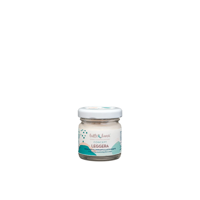 Face Cream With The Illuminating - Light Latte e Luna Moisturizing  Available on Yumibio.com