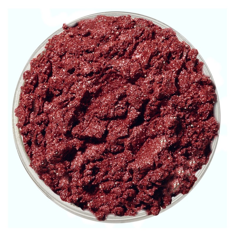 Eye Shadow Mineral Red Indian - Hazel Finis Terre Eyeshadows  Available on Yumibio.com