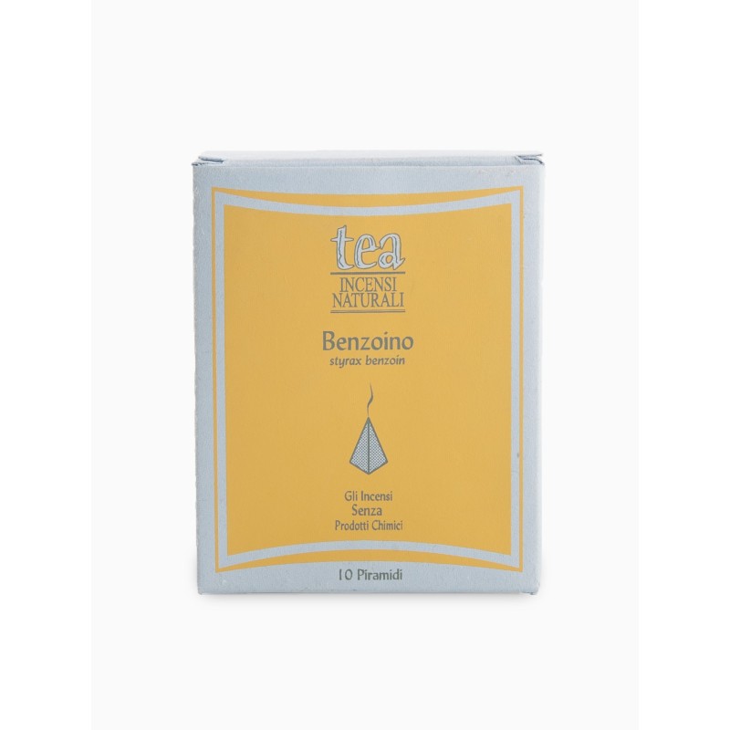Pyramid Benzoin Tea Natura Aromatherapy and Fragrances  Available on Yumibio.com