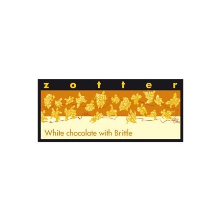 Zotter  Cioccolato Bianco con Brittle  Cioccolato