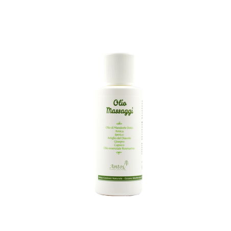 Massage oil Rejuvenating Antos Cosmetici Oils and Butters  Available on Yumibio.com