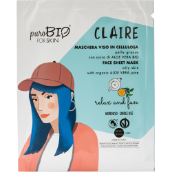Face mask Cellulose for Oily Skin - Relaxing and Fun Purobio Masks  Available on Yumibio.com