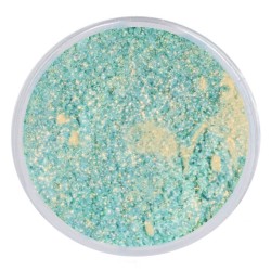 Eyeshadow-Aquamarine Satin - Fatatura Finis Terre Eyeshadows  Available on Yumibio.com