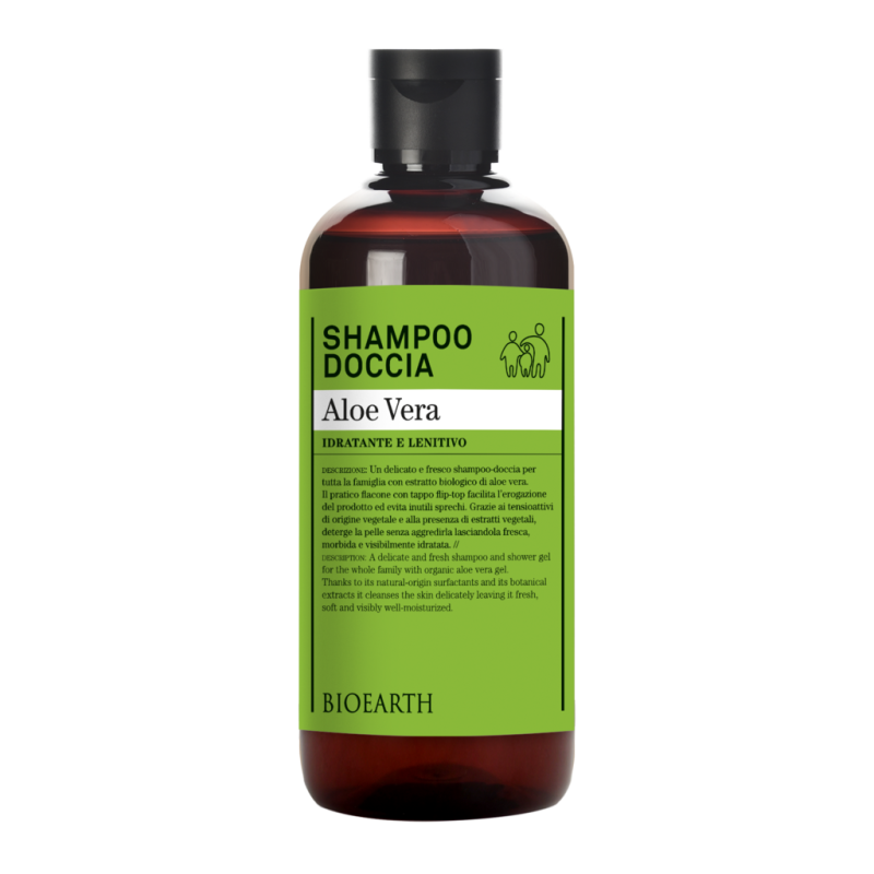 Bioearth  Shampoo Doccia all'Aloe  Bagnoschiuma Bio