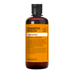Douche Shampooing-Vegan, Agrumes Bioearth Bain Moussant Bio   Disponible sur Yumibio.com