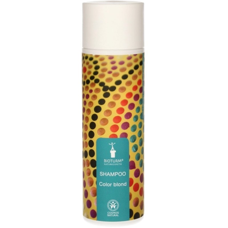 Shampooing mettant en lumière pour les Cheveux Blonds Bioturm Shampooing   Disponible sur Yumibio.com