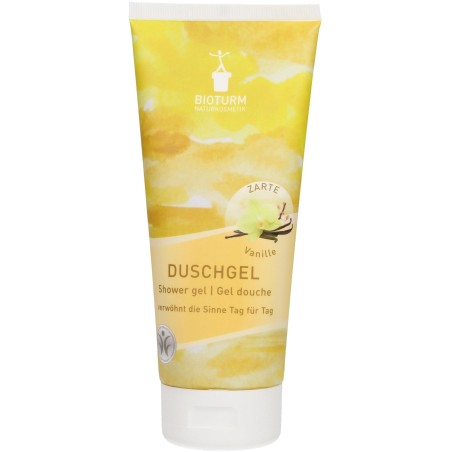 Shower Gel Vanilla Bioturm Organic Bubble Bath  Available on Yumibio.com