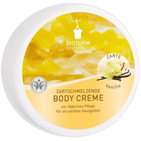 Vanilla Body cream Bioturm Organic Body Creams  Available on Yumibio.com