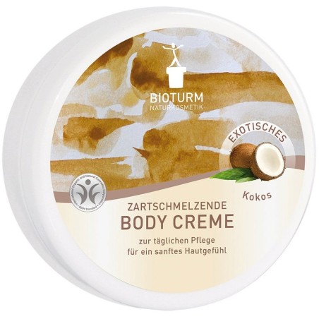 Body cream Coconut Bioturm Organic Body Creams  Available on Yumibio.com
