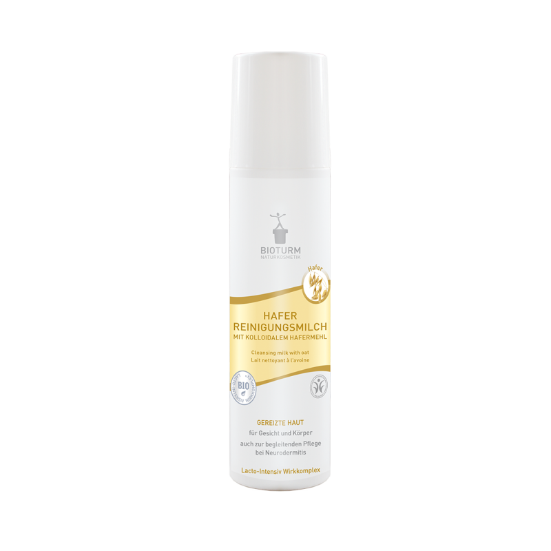 Cleansing milk Oats Organic Nr. 95 Bioturm Facial cleanser  Available on Yumibio.com