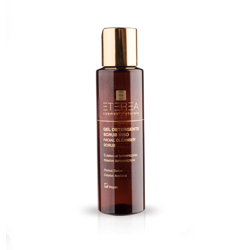 Cleansing Gel Facial Scrub Vegan Eterea Cosmesi Scrubs and Exfoliants  Available on Yumibio.com