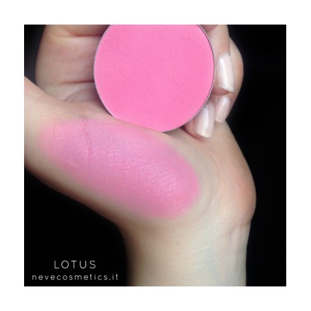 Blush Lotus - Pink Flamingo Neve Cosmetics Blush  Available on Yumibio.com