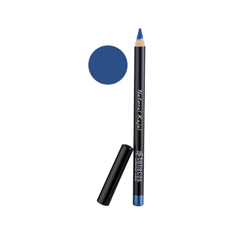 Kajal Blue Medium Benecos Kajal and eyeliner  Available on Yumibio.com