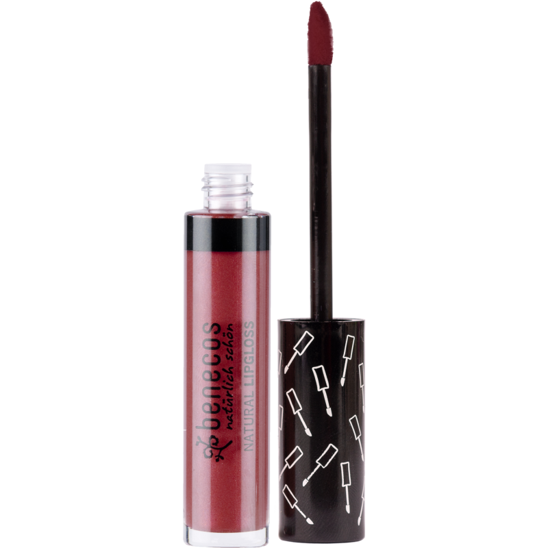 Lip Gloss, Cherry Red Benecos Gloss  Available on Yumibio.com