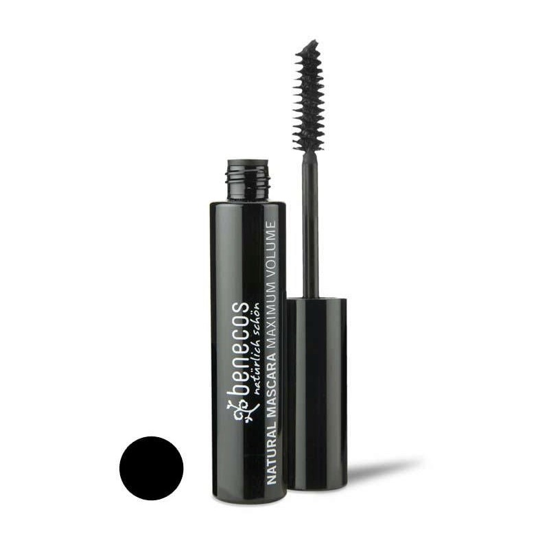 Mascara Maximum Volume Black Benecos Mascara  Available on Yumibio.com