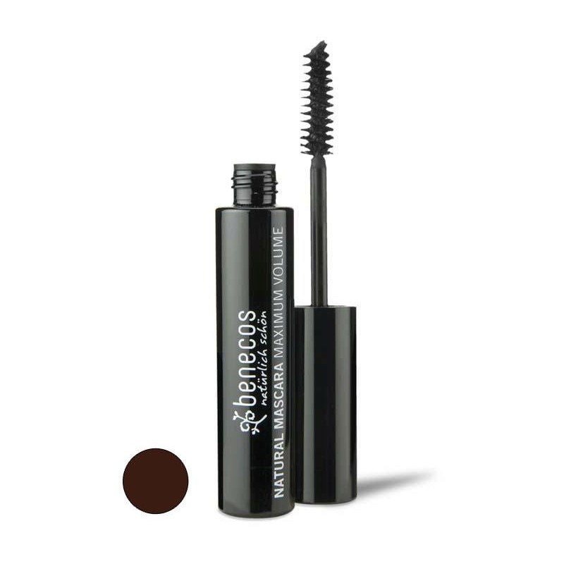 Le Mascara Maximum Volume-Brun Benecos Mascara   Disponible sur Yumibio.com