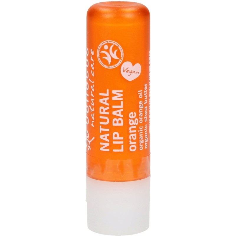 Baume À Lèvres Vegan Orange Benecos Les lèvres   Disponible sur Yumibio.com