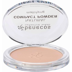 Poudre compacte-Vegan, et le Sable Benecos Poudre   Disponible sur Yumibio.com