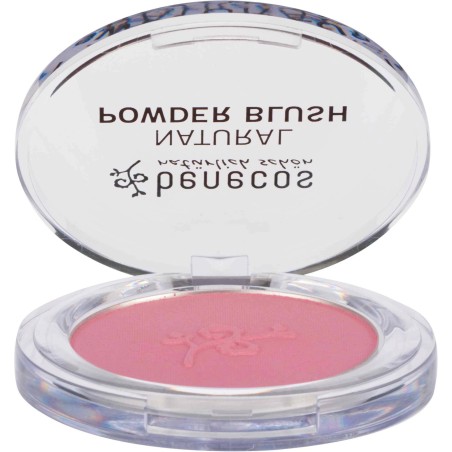 Blush compact Bio Pink-Mauve Benecos Blush  Available on Yumibio.com