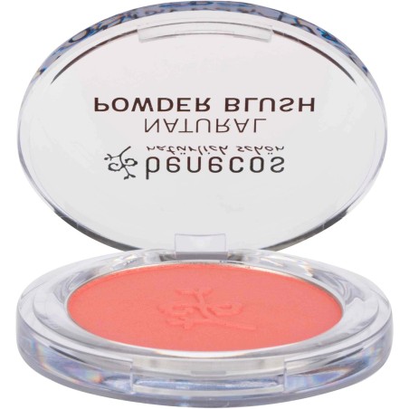 Fard à joues compact Bio Rose Saumon Benecos Blush   Disponible sur Yumibio.com