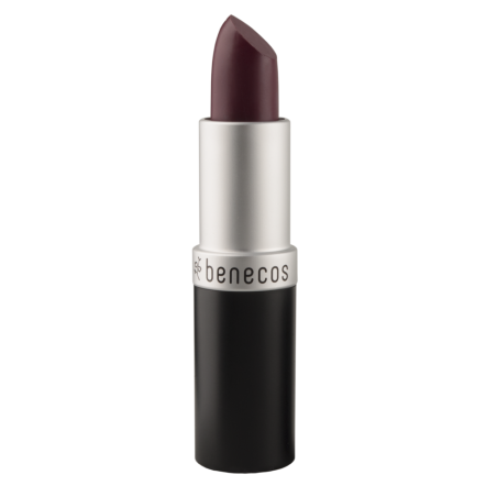 Rouge À Lèvres Mat De Cerise Noire - Très Berry Benecos Rossetti   Disponible sur Yumibio.com