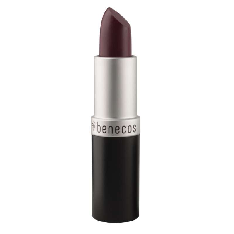Rouge À Lèvres Mat De Cerise Noire - Très Berry Benecos Rossetti   Disponible sur Yumibio.com