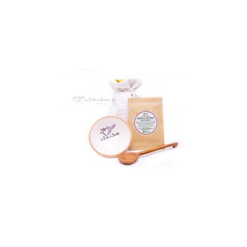 Bag Kit Masks Le Erbe di Janas Masks  Available on Yumibio.com