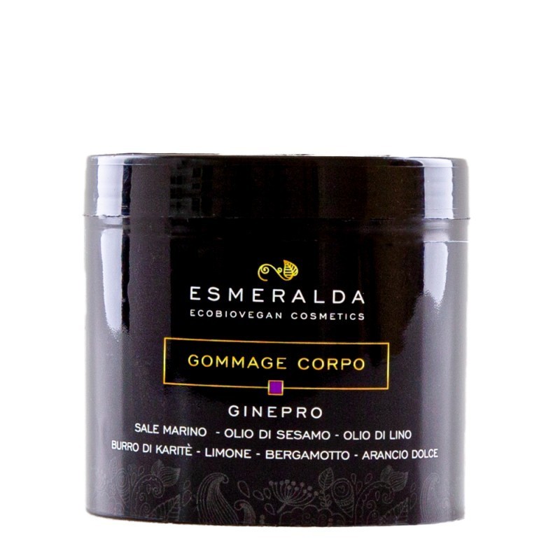 Esmeralda Cosmetics  Gommage Viso e Corpo Ecobio al Ginepro  Scrub Viso