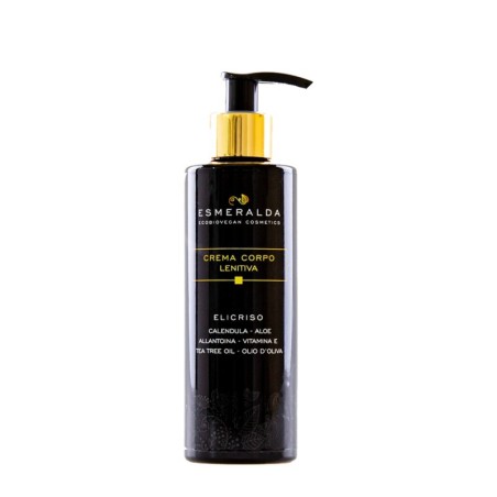 Body cream with Soothing, Regenerating Ecobio the Everlasting Esmeralda Cosmetics Lotions and Creams  Available on Yumibio.com