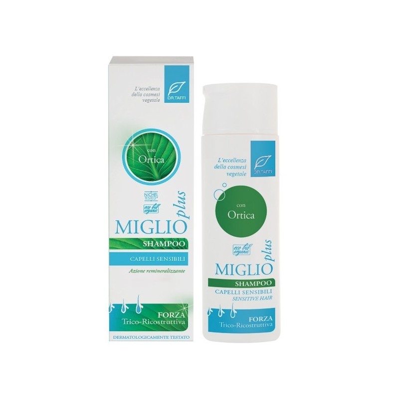 Dr.Taffi  Shampoo Ortica Miglio Plus  Dermatite