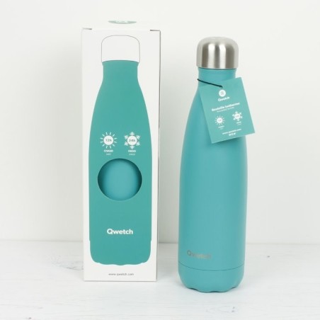 Bottiglia Termica in Acciaio Inossidabile - Azzurro - 500 ml  Casa Ecologica