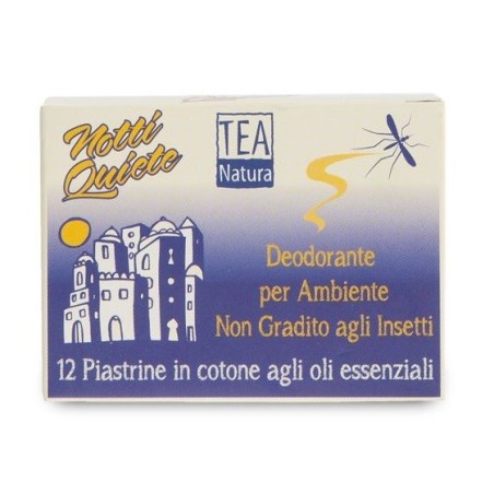 Platelets Mosquito Repellent Faitrade "Nights Rest" Tea Natura SPRA Bio  Available on Yumibio.com