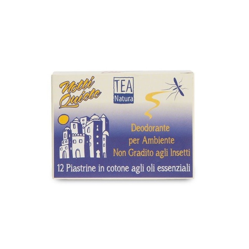 Platelets Mosquito Repellent Faitrade "Nights Rest" Tea Natura SPRA Bio  Available on Yumibio.com