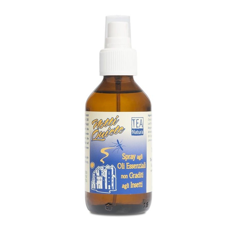 Insectifuge Huiles Essentielles "Nuits De Repos" Tea Natura Spray anti-moustiques bio   Disponible sur Yumibio.com