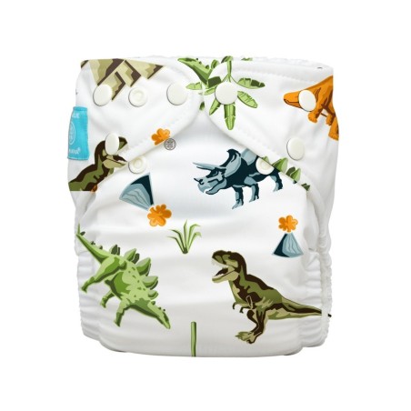Cloth Diaper Is One-Size - Dinosaurs Charlie Banana Diapers  Available on Yumibio.com