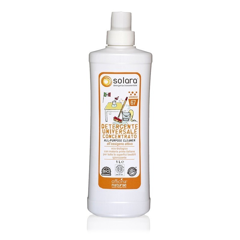 Universal Cleaner Concentrate Officina Naturae Degreasers  Available on Yumibio.com
