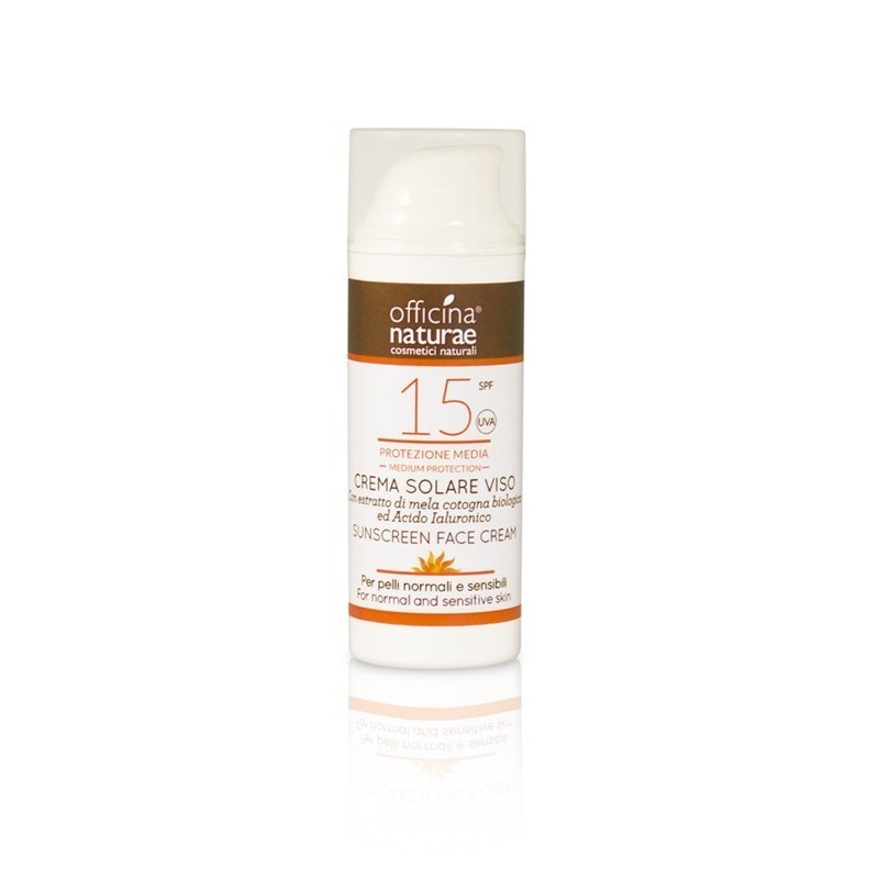 Officina Naturae  Crema Viso Solare SPF 15 - Protezione Media  Home