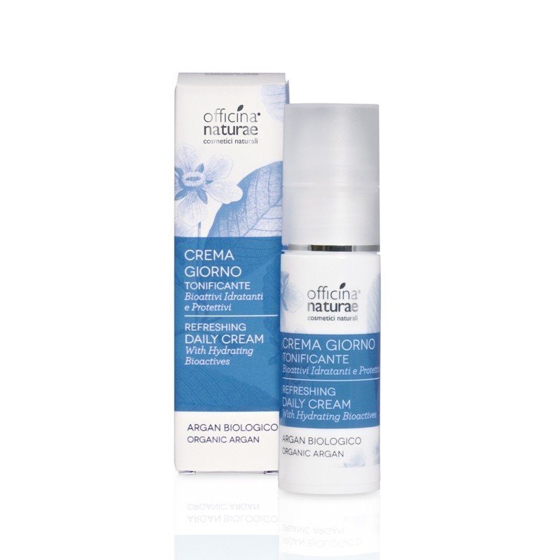 Day Face Cream Toning Officina Naturae Moisturizing  Available on Yumibio.com