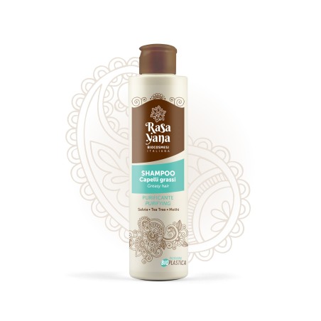 Shampooing Ayurvédique Purifiant pour Cheveux gras Rasayana Shampooing   Disponible sur Yumibio.com