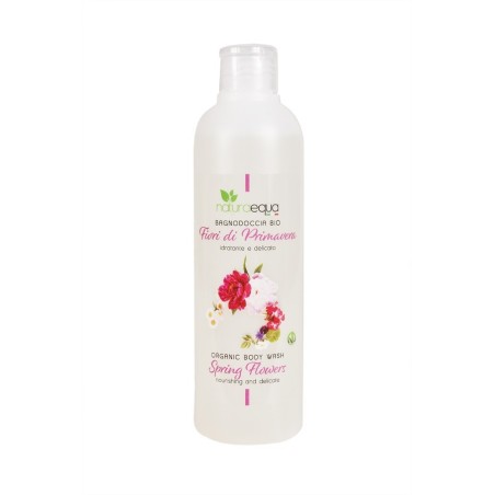 Shower gel Vegan Flower of Spring Naturaequa Bathroom and shower  Available on Yumibio.com