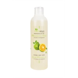 Gel Douche Végétalien De Mandarine Verte Naturaequa Salle de bains et douche   Disponible sur Yumibio.com