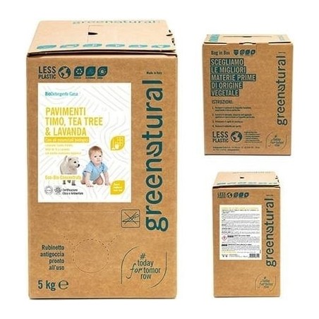 Cleaner Floors and Tea Tree - 5 kg Greenatural Floors  Available on Yumibio.com