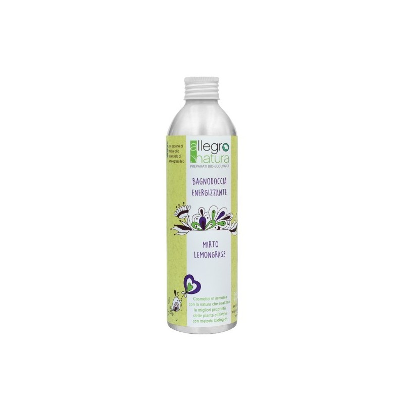 Body wash Energizing with Myrtle and Lemongrass Allegro Natura Bathroom and shower  Available on Yumibio.com