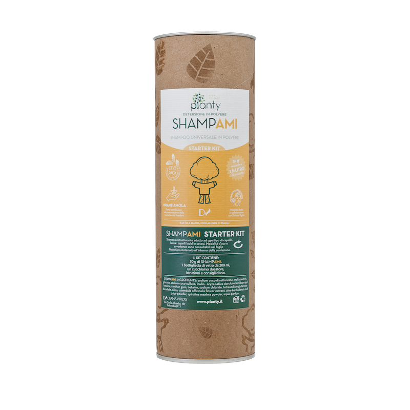 Planty - Shampami - Starter Kit Latte e Luna Shampoo  Available on Yumibio.com
