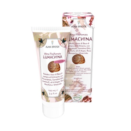 Fitopomata Snail Bio for skin imperfections Alma Briosa Cellulite and stretch marks  Available on Yumibio.com