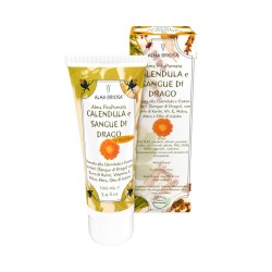 Alma Briosa  Fitopomata Calendula e Drago Bio e Vegan per pelli sensibili  Unguenti e Pomate