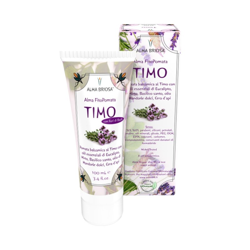 Fitopomata Thym Bio Balsamique Alma Briosa D'urgence   Disponible sur Yumibio.com