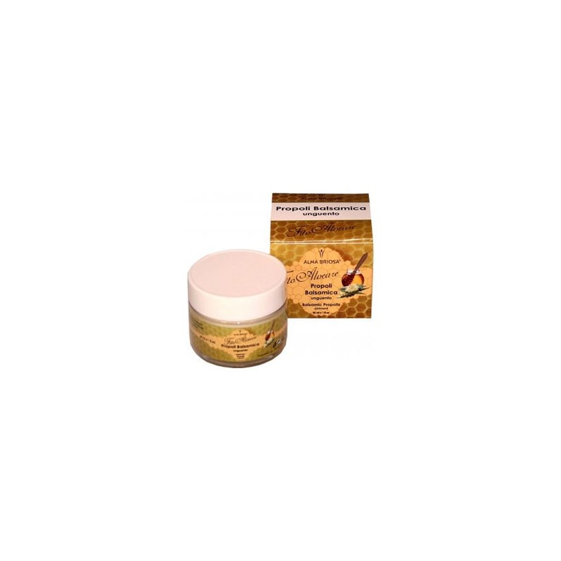 Ointment Propolis Balsamic for the Cold Alma Briosa Emergency  Available on Yumibio.com